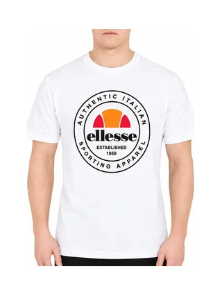 T-Shirt Blanc Homme Ellesse SJ00 1