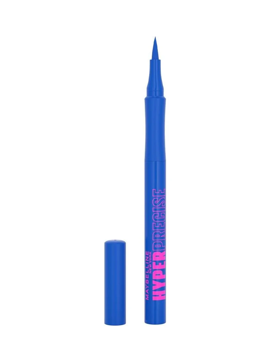 Eyeliner Liquide Bleu Gemey Maybelline 720 Precise Allday 2
