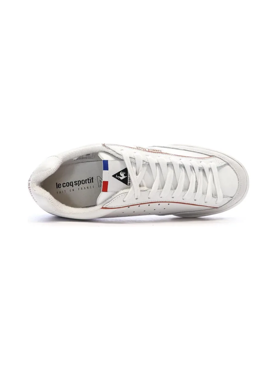 Baskets Blanches Homme Le Coq Sportif Noah Club Terre Battue 4