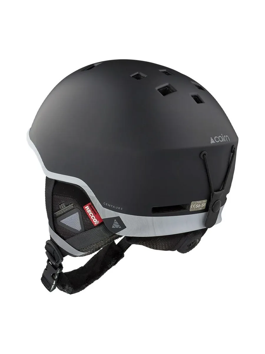Casque de Ski Noir Mixte Cairn Centaure Rescue Mat Lava 3