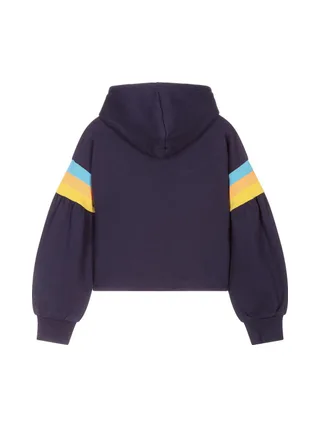 Sweat à Capuche Marine Fille Levi's 4ED500 2