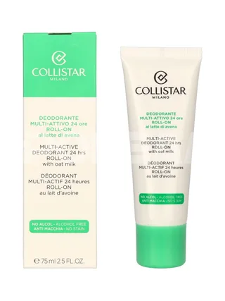Collistar Multi-Active Deo 24H Roll On 75ml - Alcohol Free - With Oat Milk 1