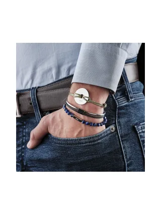 Bracelet Les Halles kaki 2