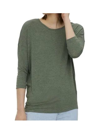 T-Shirt Vert Femme Vero Moda Carla 1