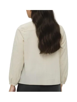 Chemise Beige Femme Vero Moda Floretta 2