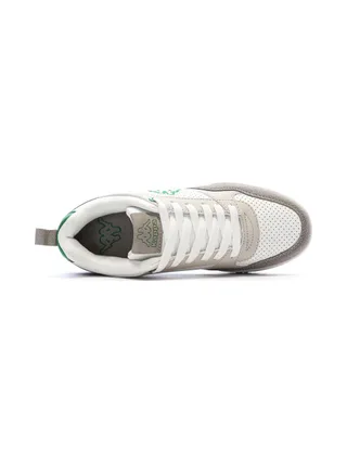 Baskets Blanc/Vert Garçon Kappa Logo Manis 4