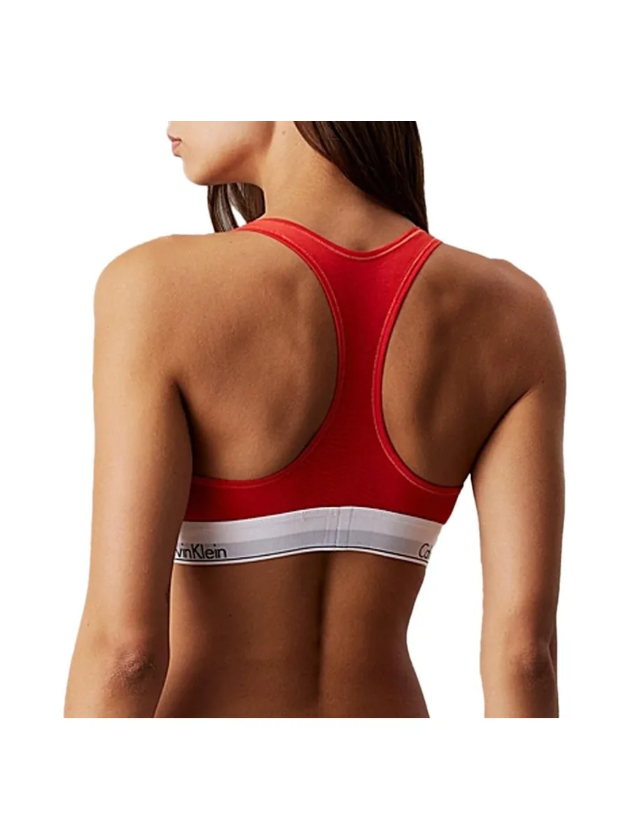 Brassière Rouge Femme Calvin Klein Jeans Unlined 0000F3785E 3