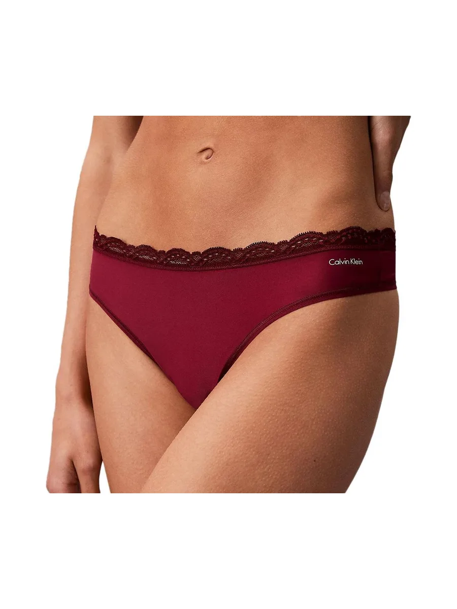String Bordeaux Femme Calvin Klein Jeans Thong 1