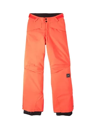 Pantalon de ski Orange Fluo Garçon O'Neill Hammer Pants 1
