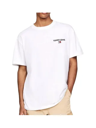 T-shirt Blanc Homme Tommy Hilfiger Pri 1