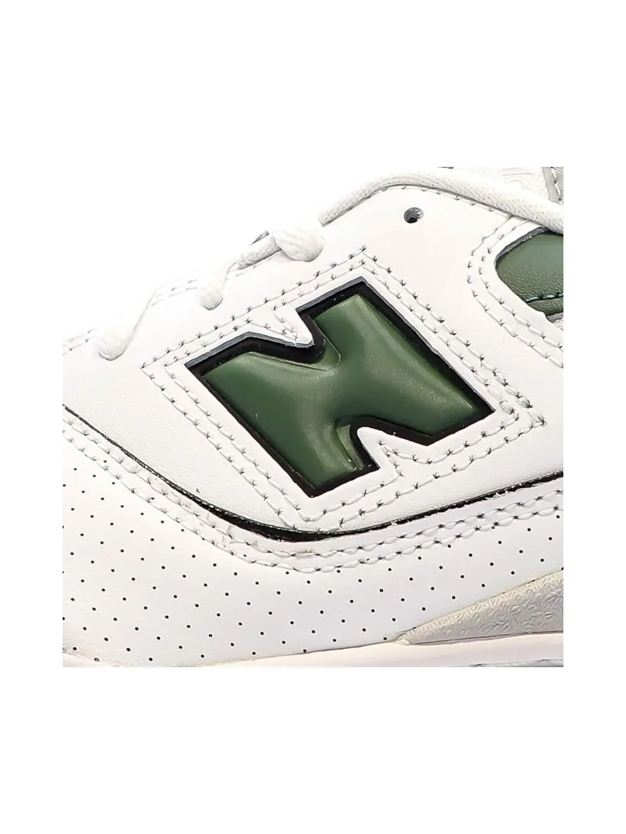 Baskets Blanc/Vert Homme New Balance 550 8