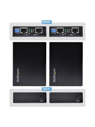 VDSL2 Ethernet Extender Kit Up to 1km 3