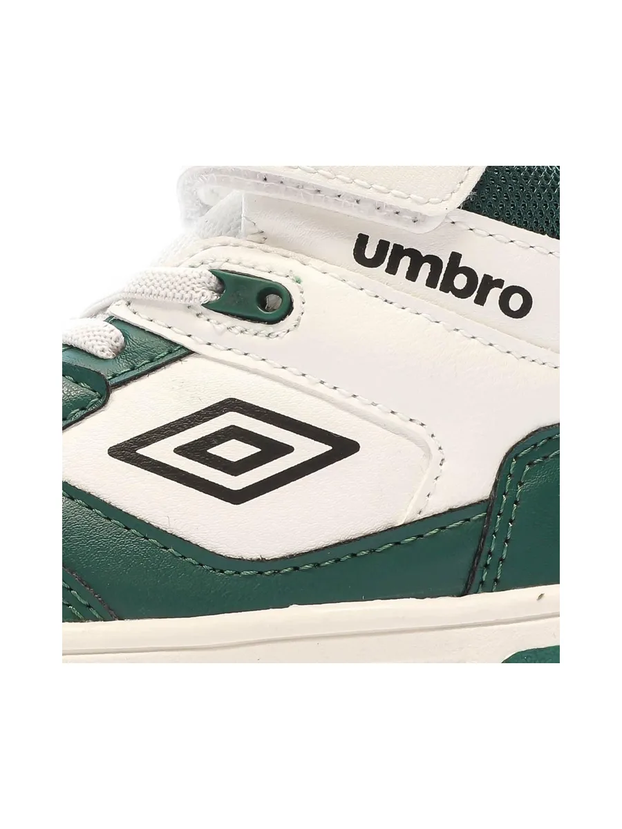 Baskets Vertes/Blanches Garçon Rouge Umbro Olly Vlc 7