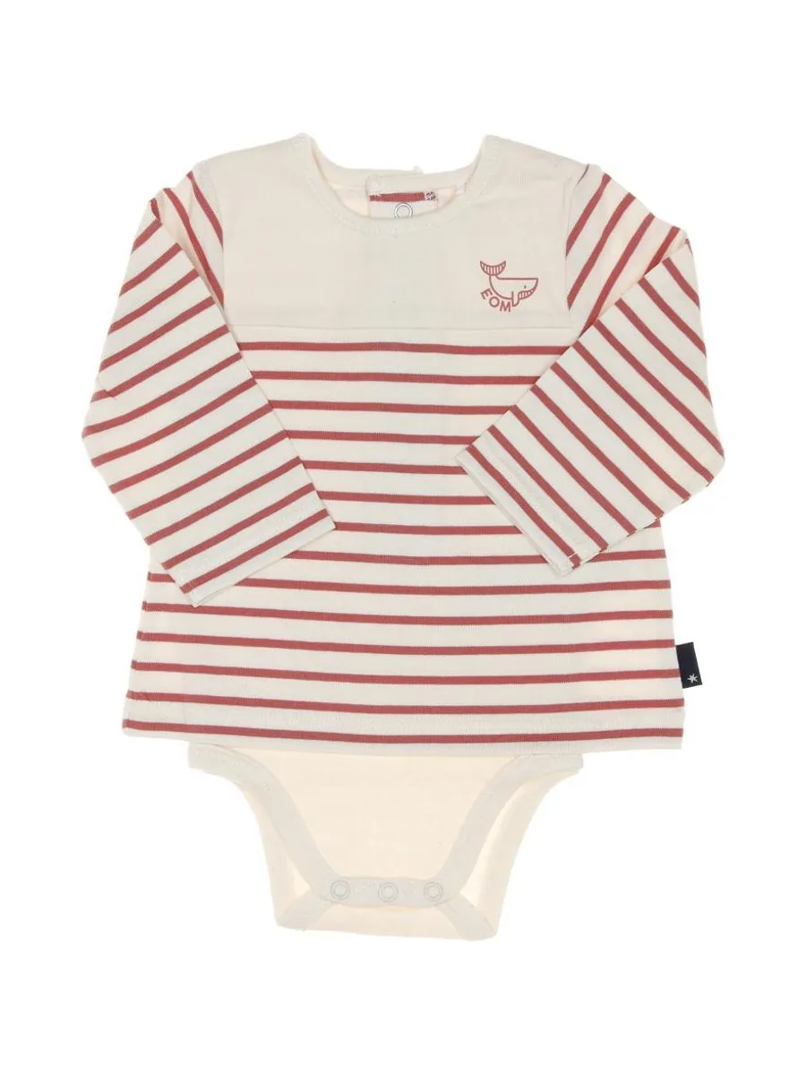 Body t-shirt Rouge/Beige Garçon EOM Vabody 2