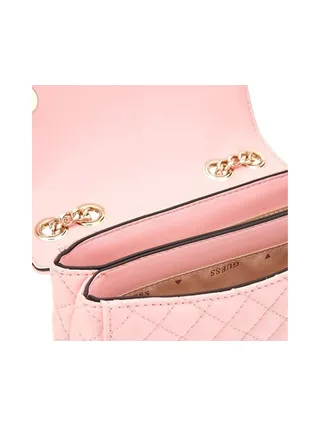 Sac à Bandoulière Rose Clair Femme GUESS Xbody 3