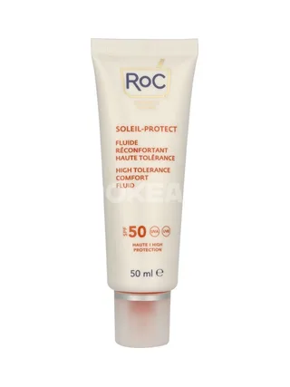 RoC Soleil-Protect High Tolerance Fluid SPF50+ 50ml - Comforts Sensitive Skin 2