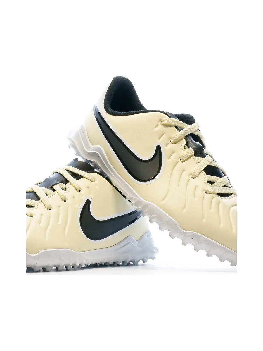 Chaussures de Football Blanc/Jaune Garçon Nike Legend 10 Club 7