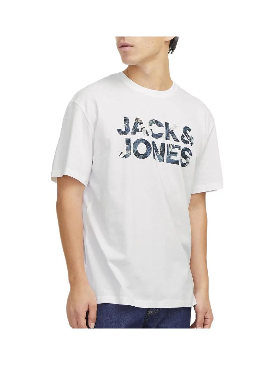 T-Shirt Blanc Homme Jack & Jones Bryan 2