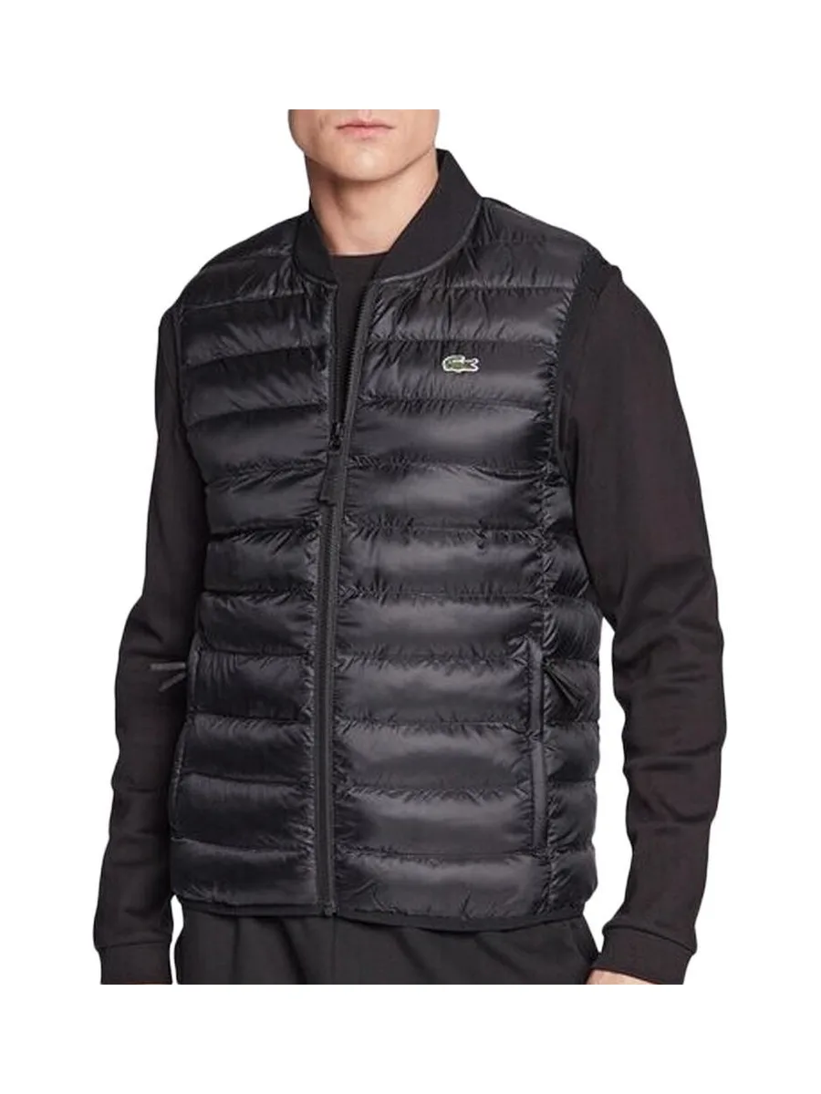 Doudoune Sans Manches Noir Homme Lacoste BH0537 2