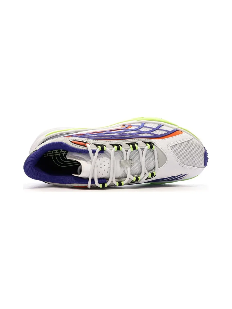 Baskets Blanches/Bleu/Orange Homme Puma Spirex 5
