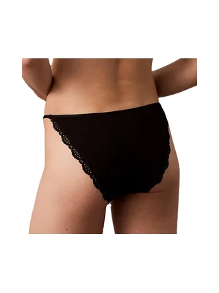 Culotte Noires Femme Calvin Klein Jeans String Bikini 2