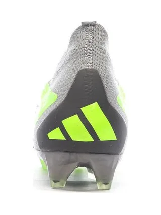 Chaussures de Foot Blanc/Gris/Vert Adidas Predator Accuracy.1 FG 3