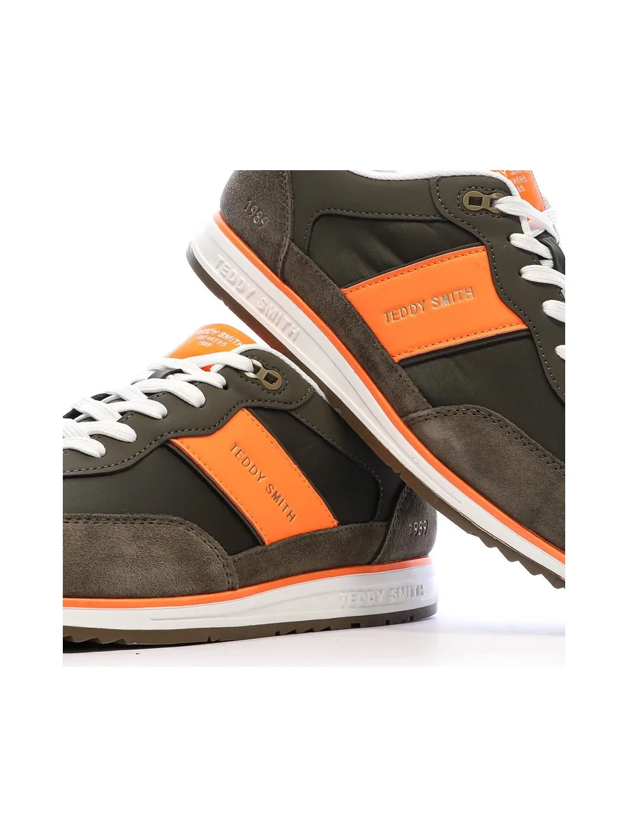 Baskets Marron/Orange Homme Teddy Smith 120506 8