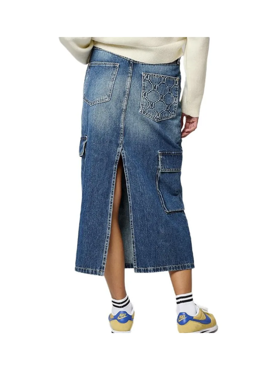 Jupe en Jean Bleu Femme Kaporal BIKAH 3