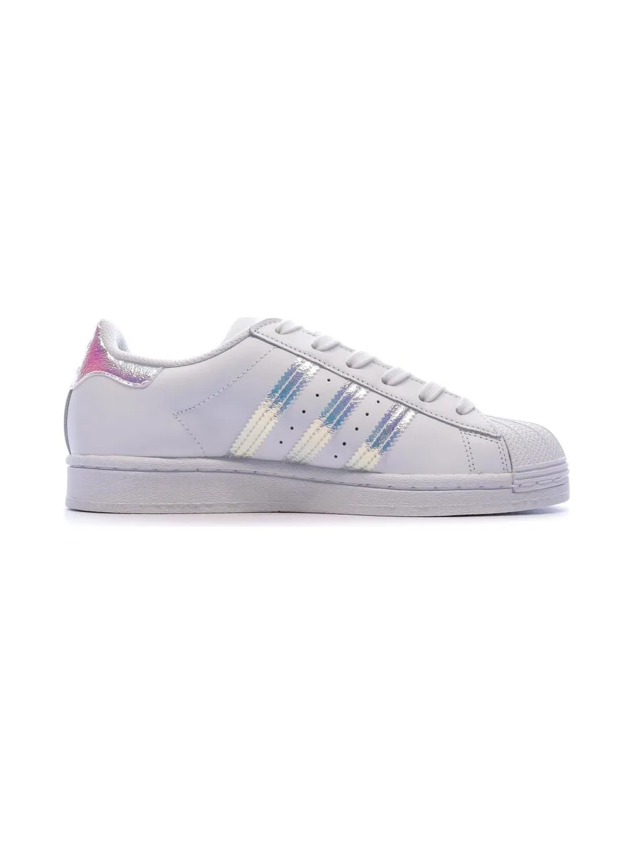 Superstar J Baskets blanches junior Adidas 3