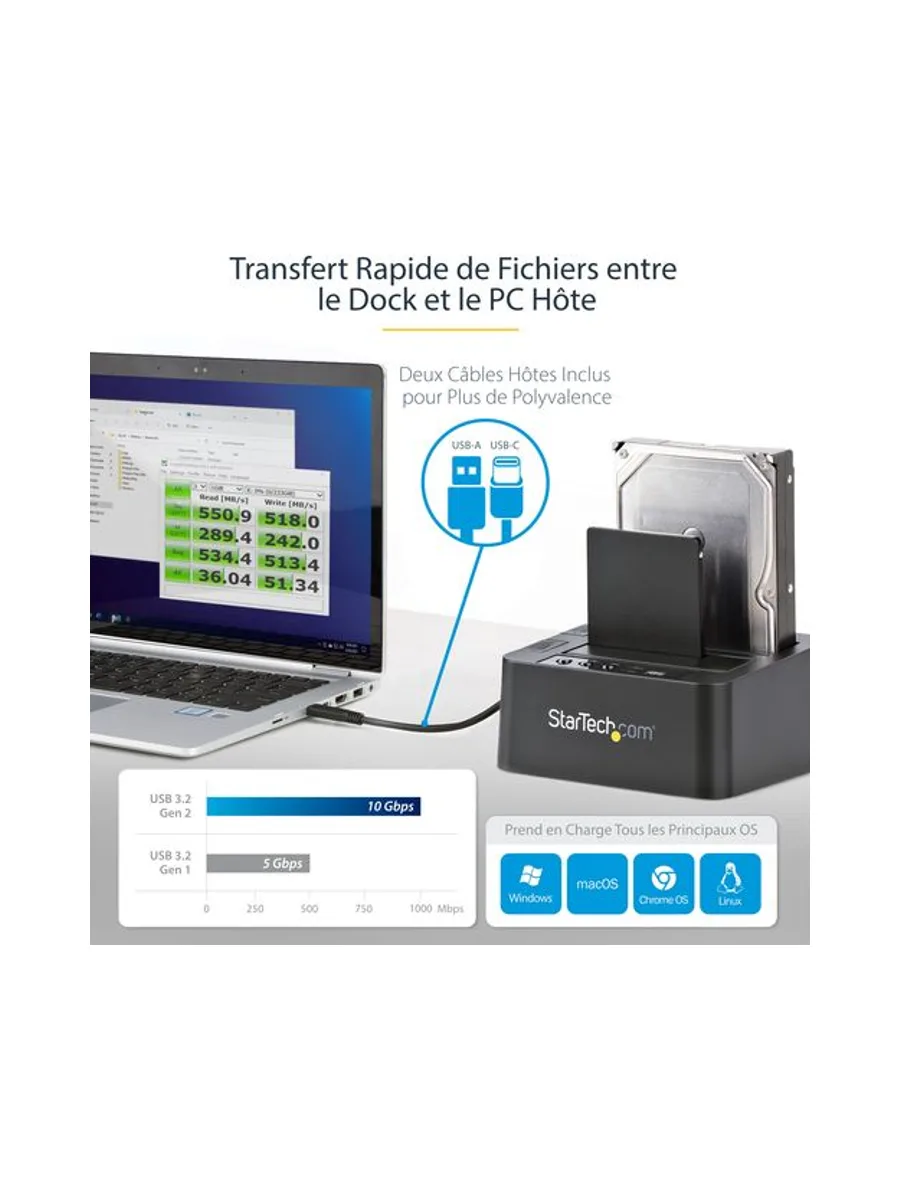 StarTech.com SDOCK2U313R media duplicator 11