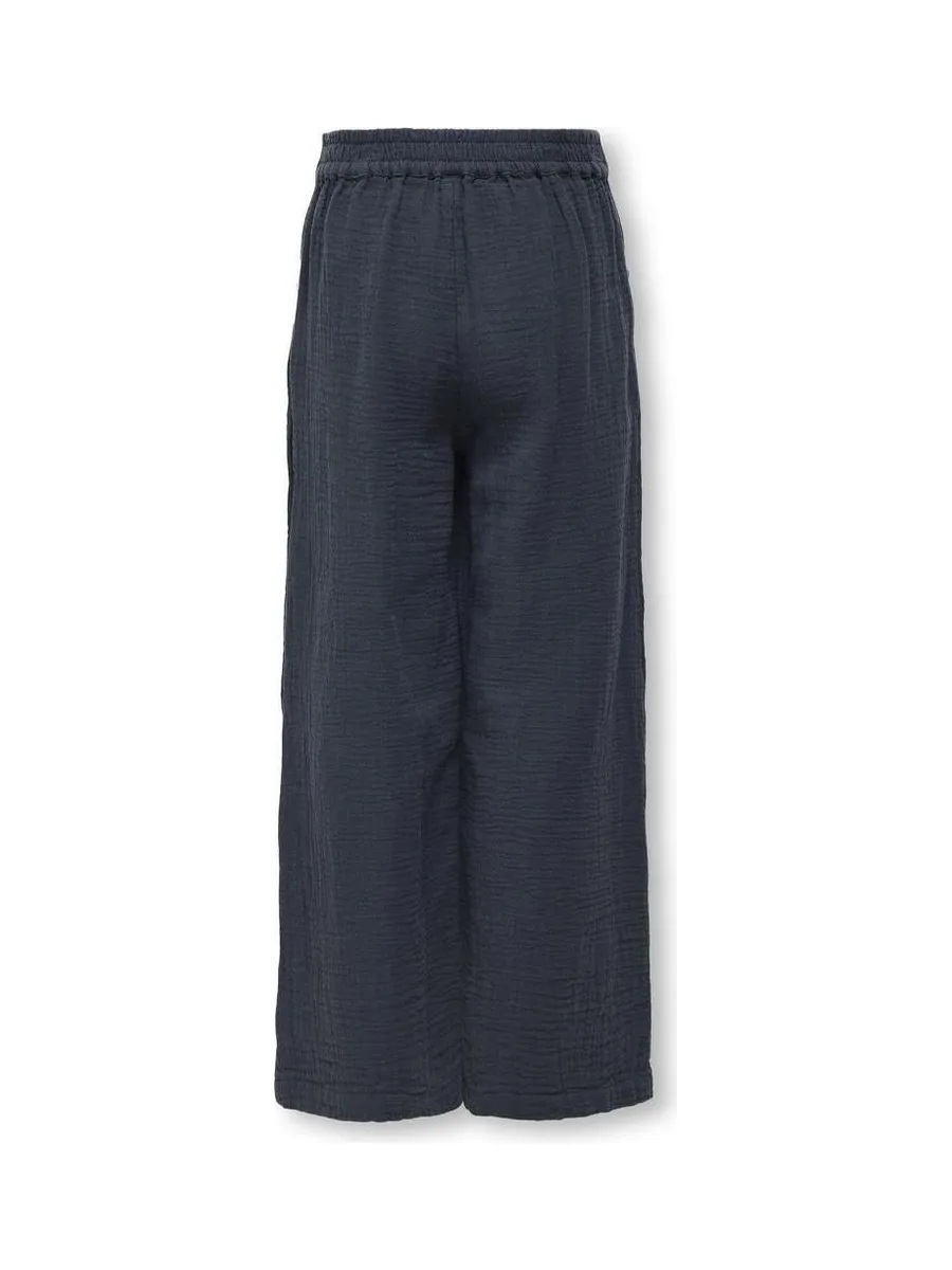 Pantalon fluide Bleu Fille Kids ONLY Kogthyra 2