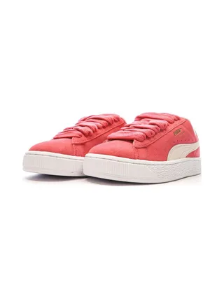 Baskets Rose Femme Puma Suede XL 6