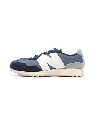 New Balance 327 Baskets Bleu Garçon GS327CJ 1