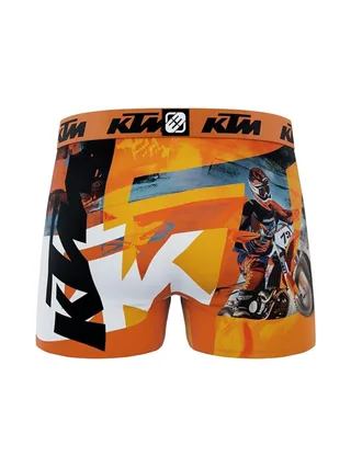 Boxer Noir/Orange Homme KTM Moto Cross 2