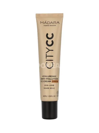 Madara CityCc Hyaluronic Anti-Pollution Cream CC SPF 40ml - 15 Beige 2