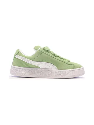 Baskets Vert/Blanc Femme Puma Suede XL 2