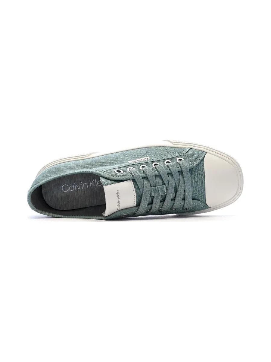 Baskets Bleu Femme Calvin Klein Jeans Low Lace 5