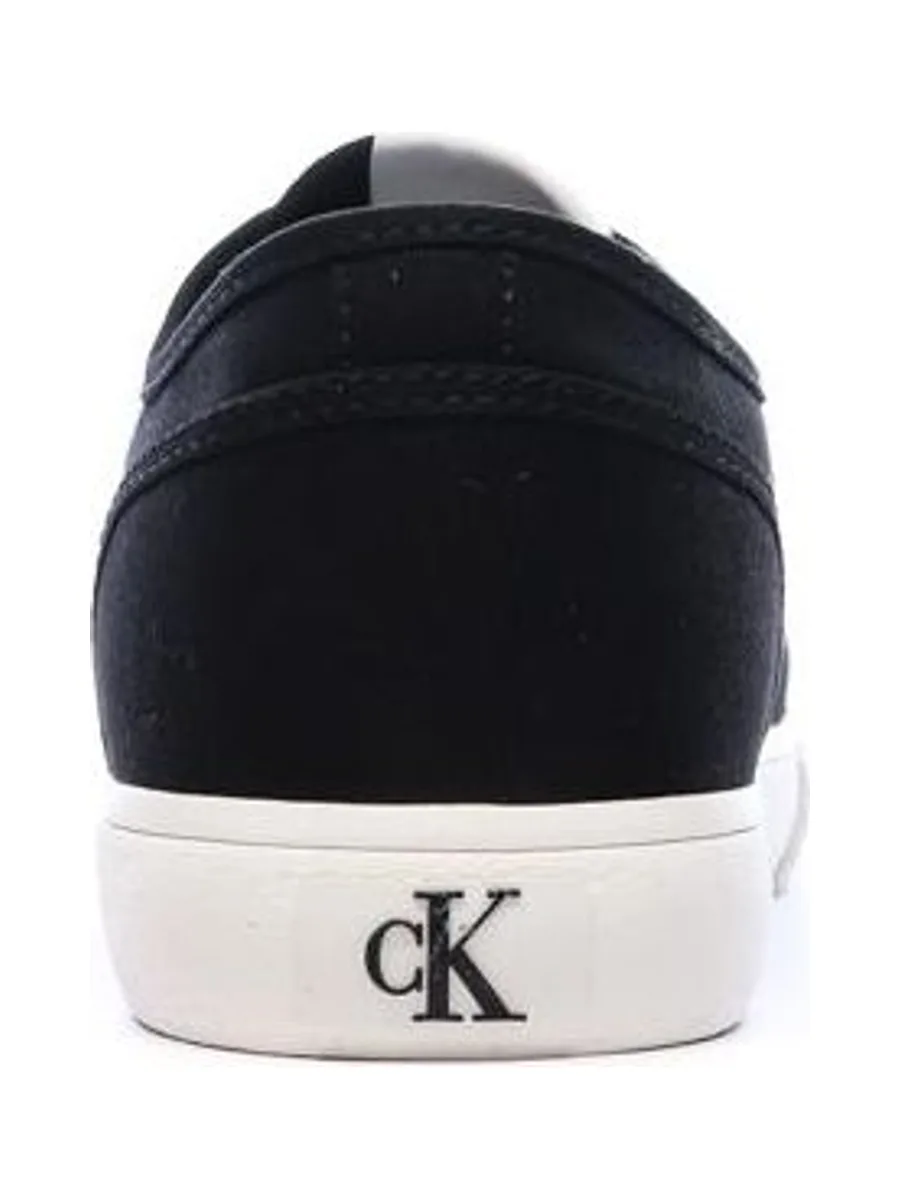 Baskets Noir/Blanc Homme Calvin Klein Jeans Ess Vulc Low 4