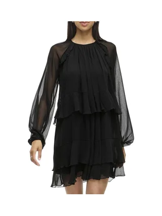 Robe Noire Femme Vila Hela 1