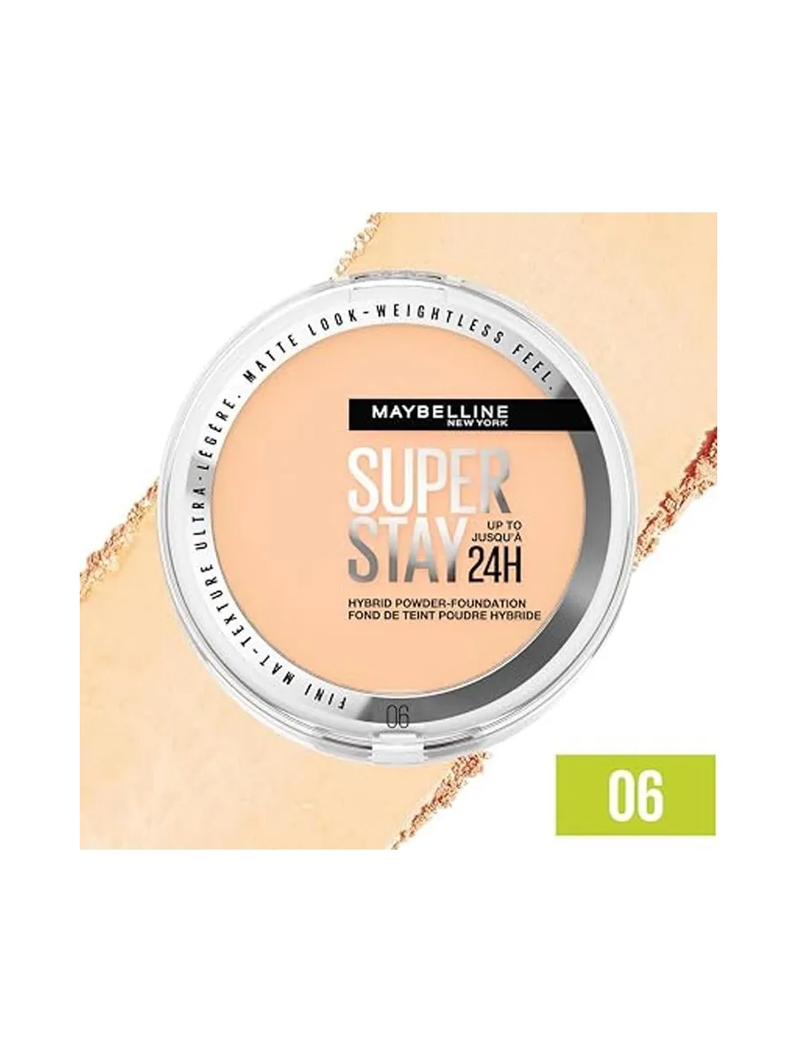 Fond de teint poudre hybride Gemey Maybelline SuperStay 24H 06 3