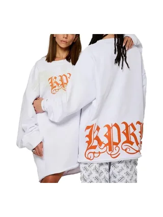 Sweat Blanc mixte Kaporal Vorb 1