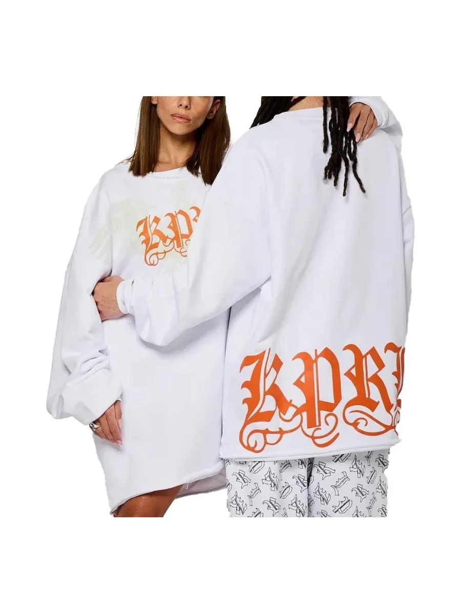 Sweat Blanc mixte Kaporal Vorb 2