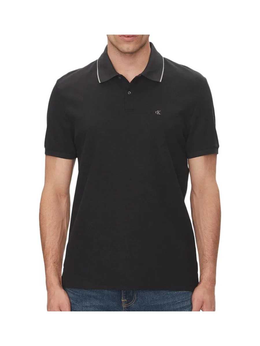 Polo Noir Homme Calvin Klein Jeans Refineds 2