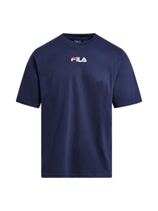 T-shirt Marine Homme Fila Embroidere 1