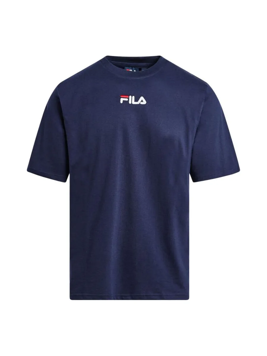 T-shirt Marine Homme Fila Embroidere 2