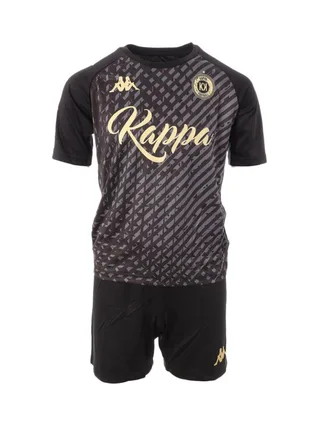 Ensemble de Football Noir Garçon Kappa Marcelo 1
