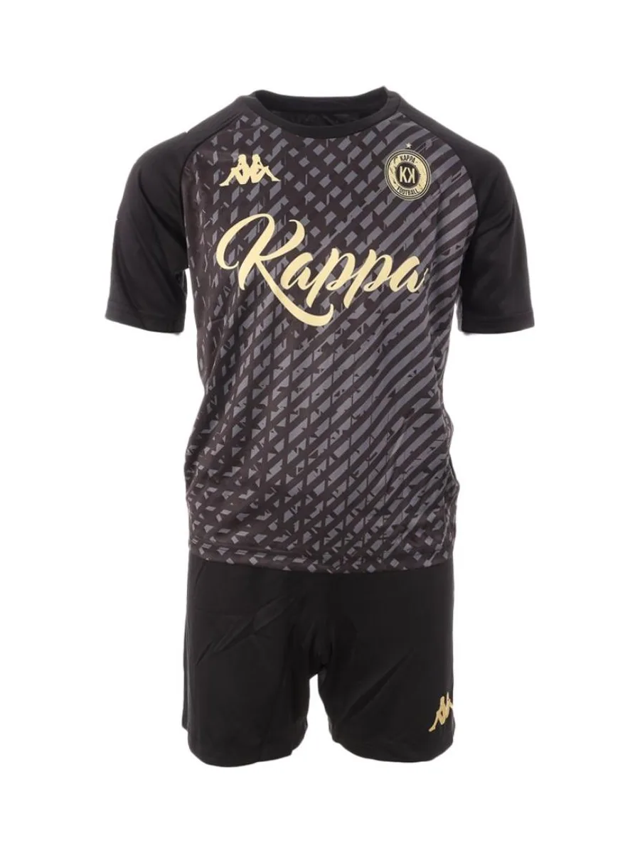 Ensemble de Football Noir Garçon Kappa Marcelo 2