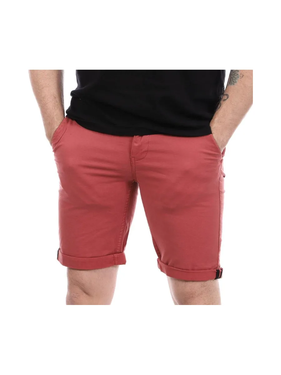 Short Rouge Clair Homme RMS26 Chino 1