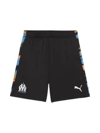 OM Short de Football Noir Homme Puma Faster 1