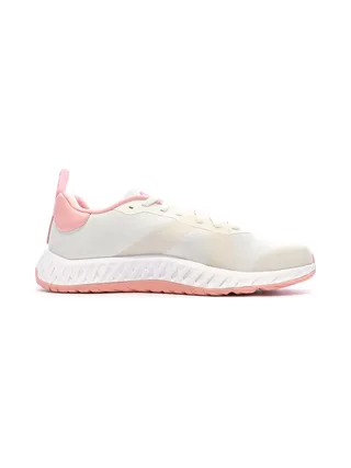 Baskets Blanches/Roses Femme Adidas Everyset Trainer 2